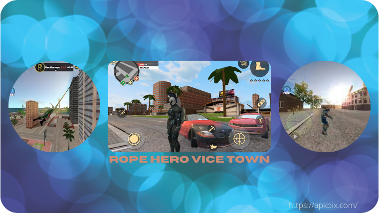 Rope Hero Vice Town Mod Apk download